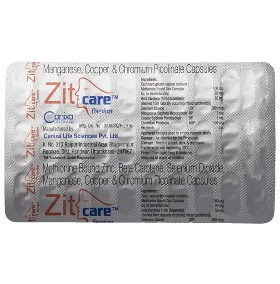 zitcare capsule 30's